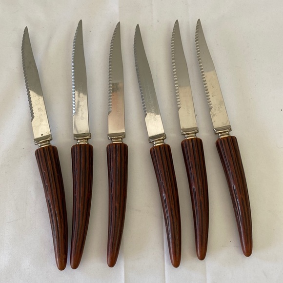 Regent Sheffield Dining Regent Sheffield Stainless Steak Knives Set Of 6 En Poshmark